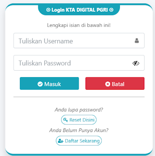 Register PGRI Hulusungaiselatan - Persatuan Guru Republik Indonesia Cabang Hulusungaiselatan